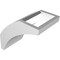 Ekena Millwork 4-in. W x 6-in. D x 6-in. H Thorton Architectural Grade PVC Knee Brace BRCP04X06X06THR - alternate 5